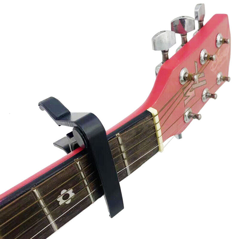 Aluminum Alloy Guitar Capo with Quick Change Clamp for Acoustic Tone Adjustment