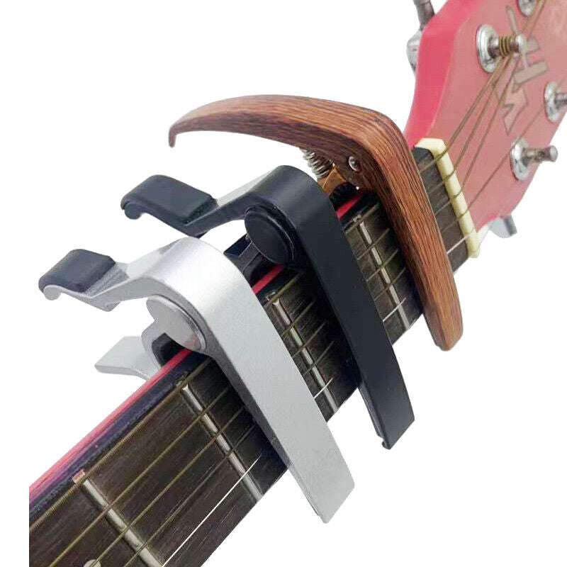 Aluminum Alloy Guitar Capo with Quick Change Clamp for Acoustic Tone Adjustment