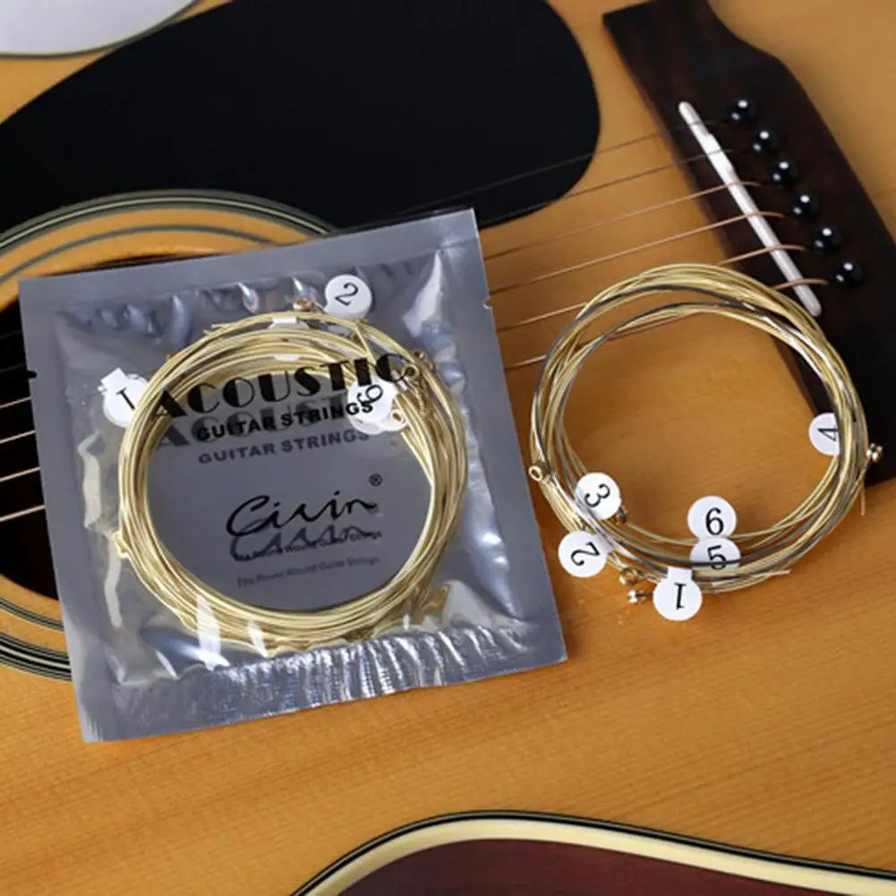 Universal 6 Guitar Strings Set